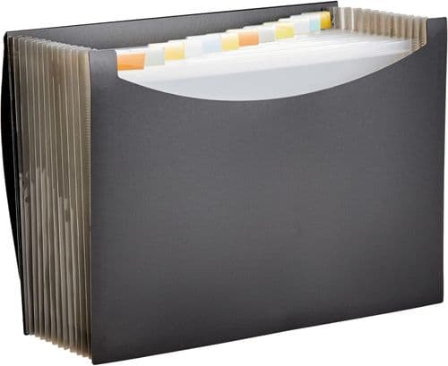 Expanding Accordion File Organizer (13 pockets, A-Z tabs)