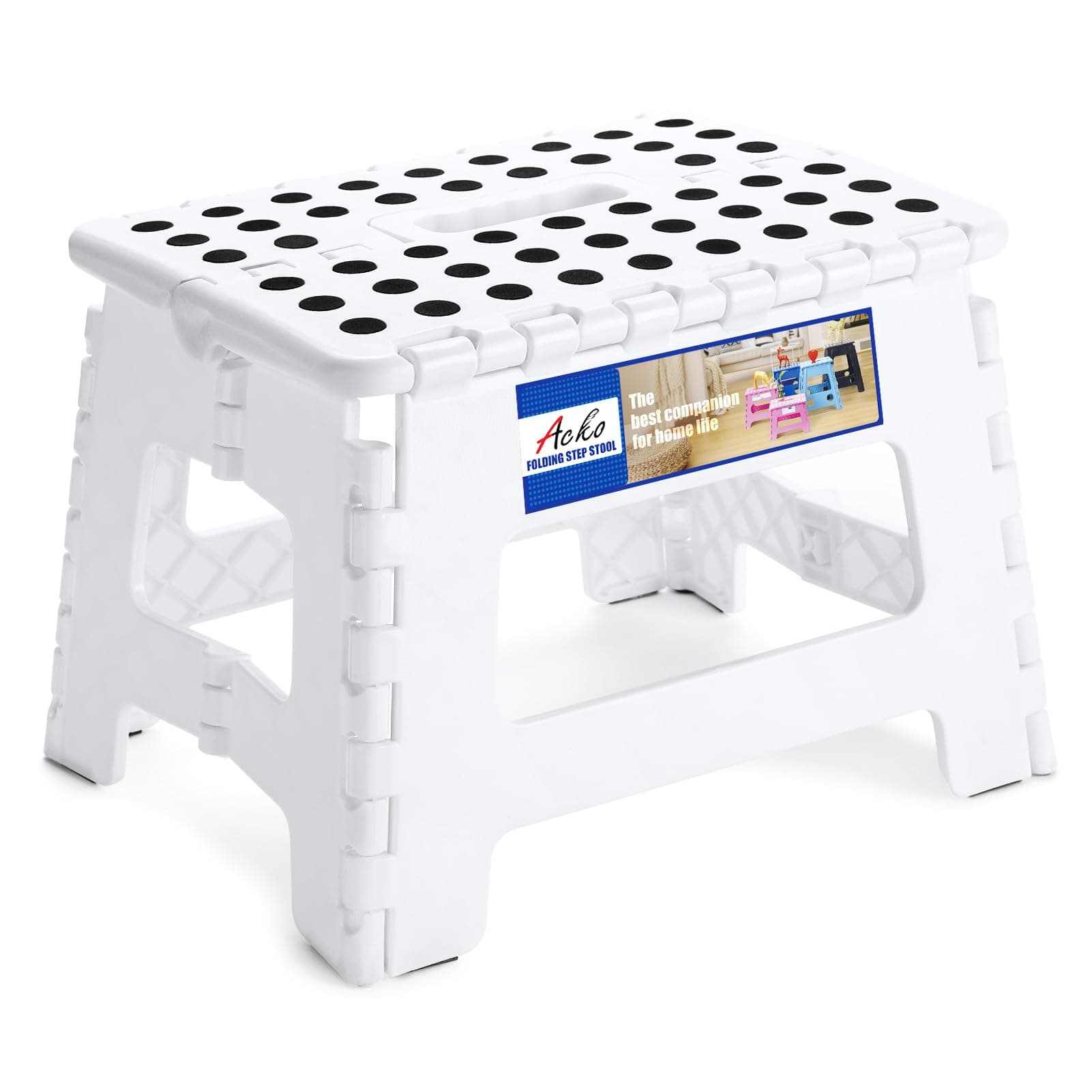ACSTEP Folding Step Stool with Carry Handle