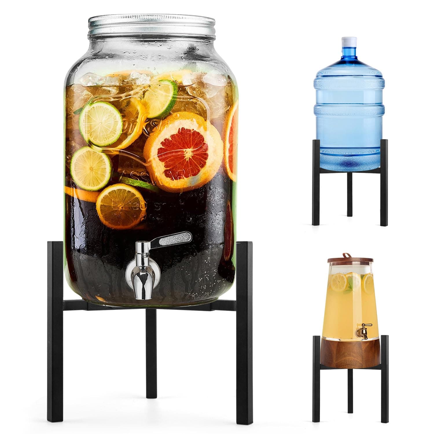 Adjustable Drink Dispenser Stand 1.3 Gallon