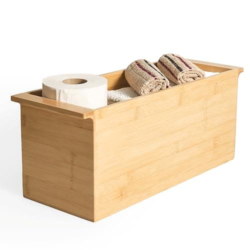 Alder Row Bamboo Toilet Paper Holder Freestanding