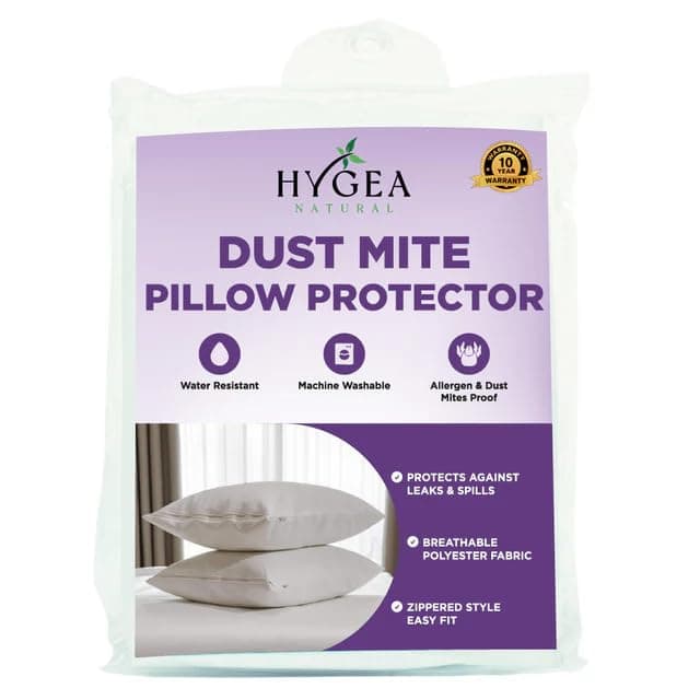 Allergen Proof Pillow Encasing, Premium Microfiber Standard