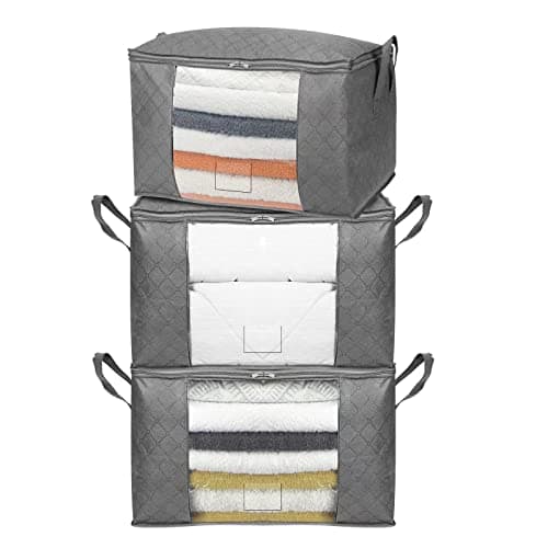 Amazon Basics Foldable Clothes Storage Bags (2-Pack)