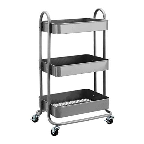 Amazon Basics 3-Tier Rolling Utility Cart