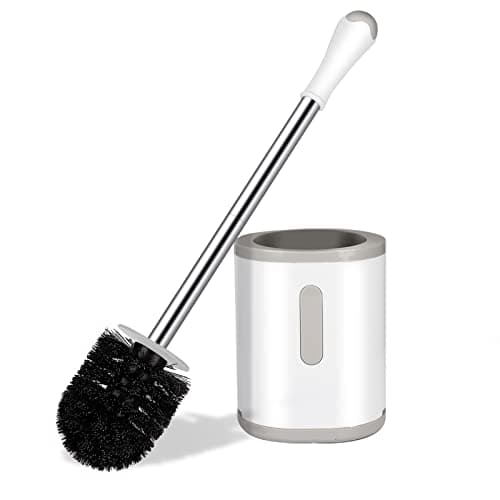 AONEZ Compact Toilet Brush and Holder