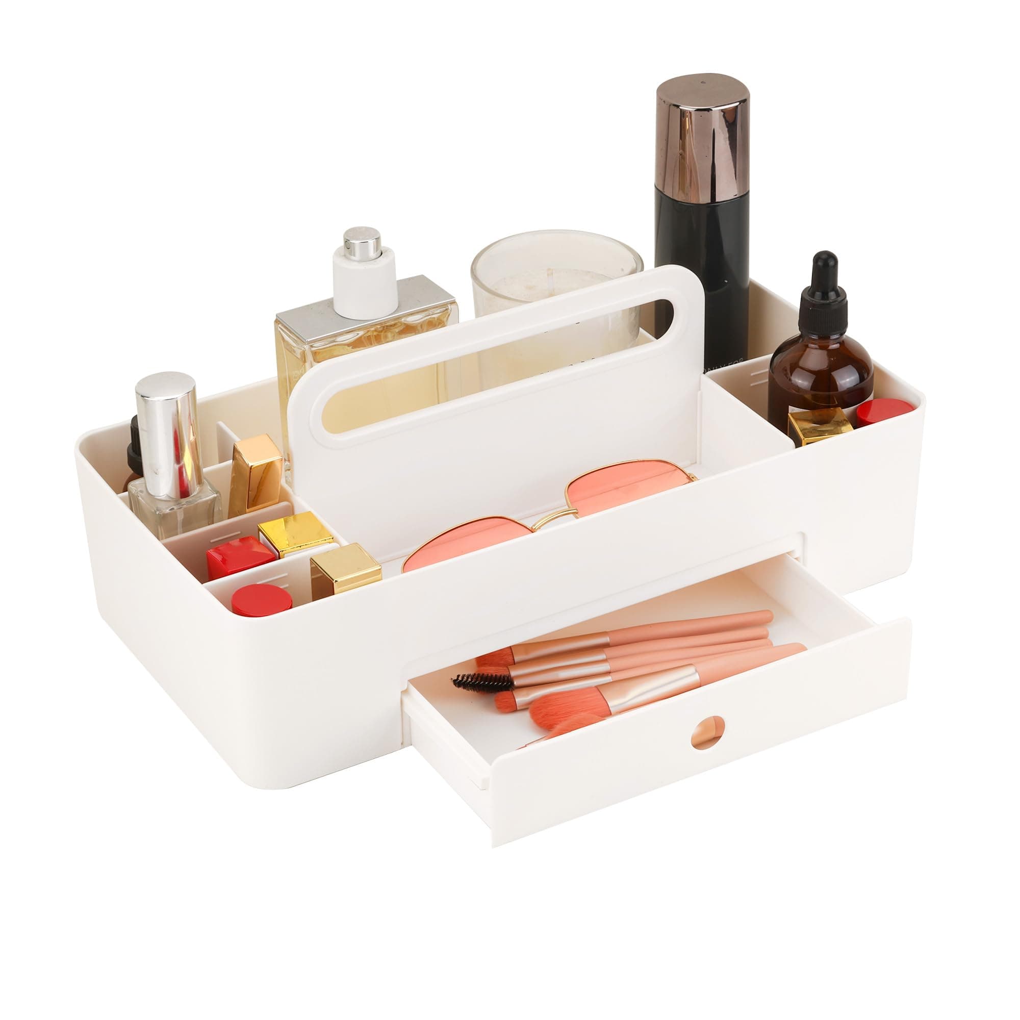 Art Caddy Organizer with Handle for Markers and Art Supplies