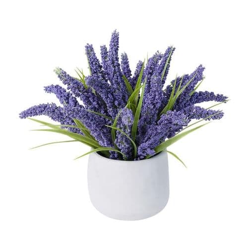 Realistic Artificial Outdoor Flowers in Pot UV-Resistant