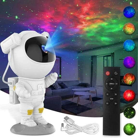 Astronaut Galaxy Star Projector Light