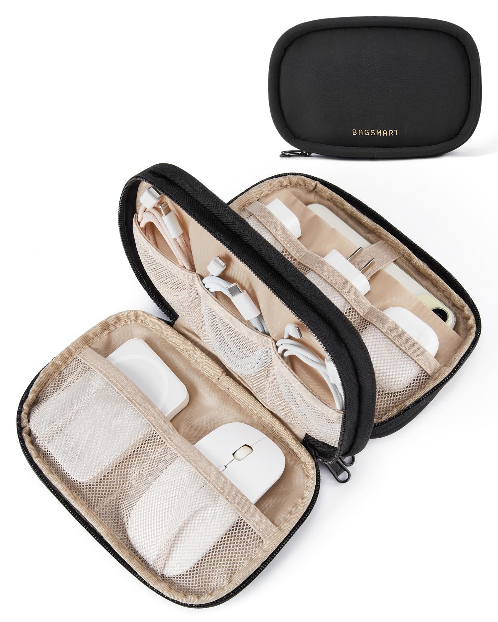 BAGSMART Large Electronics Travel Organizer Case