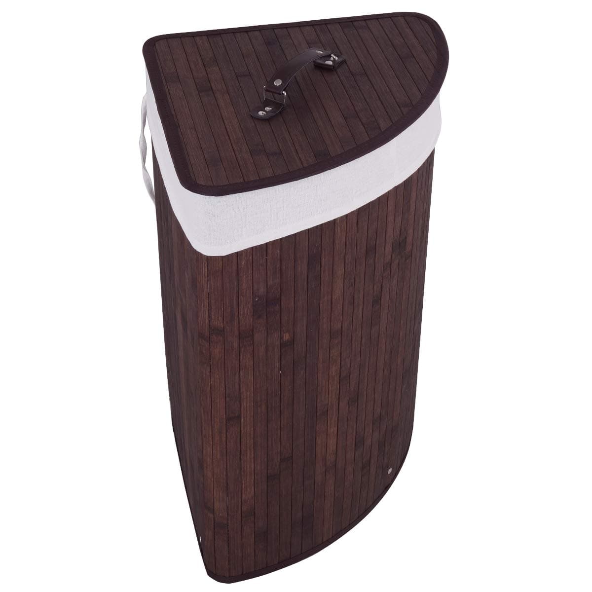 Bamboo Corner Bathroom Shelf