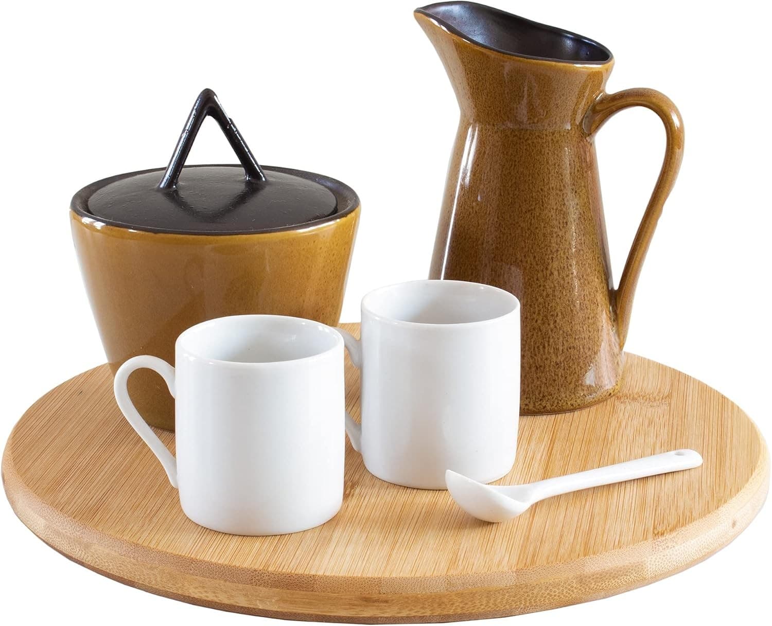 Bamboo Lazy Susan Turntable 10-Inch