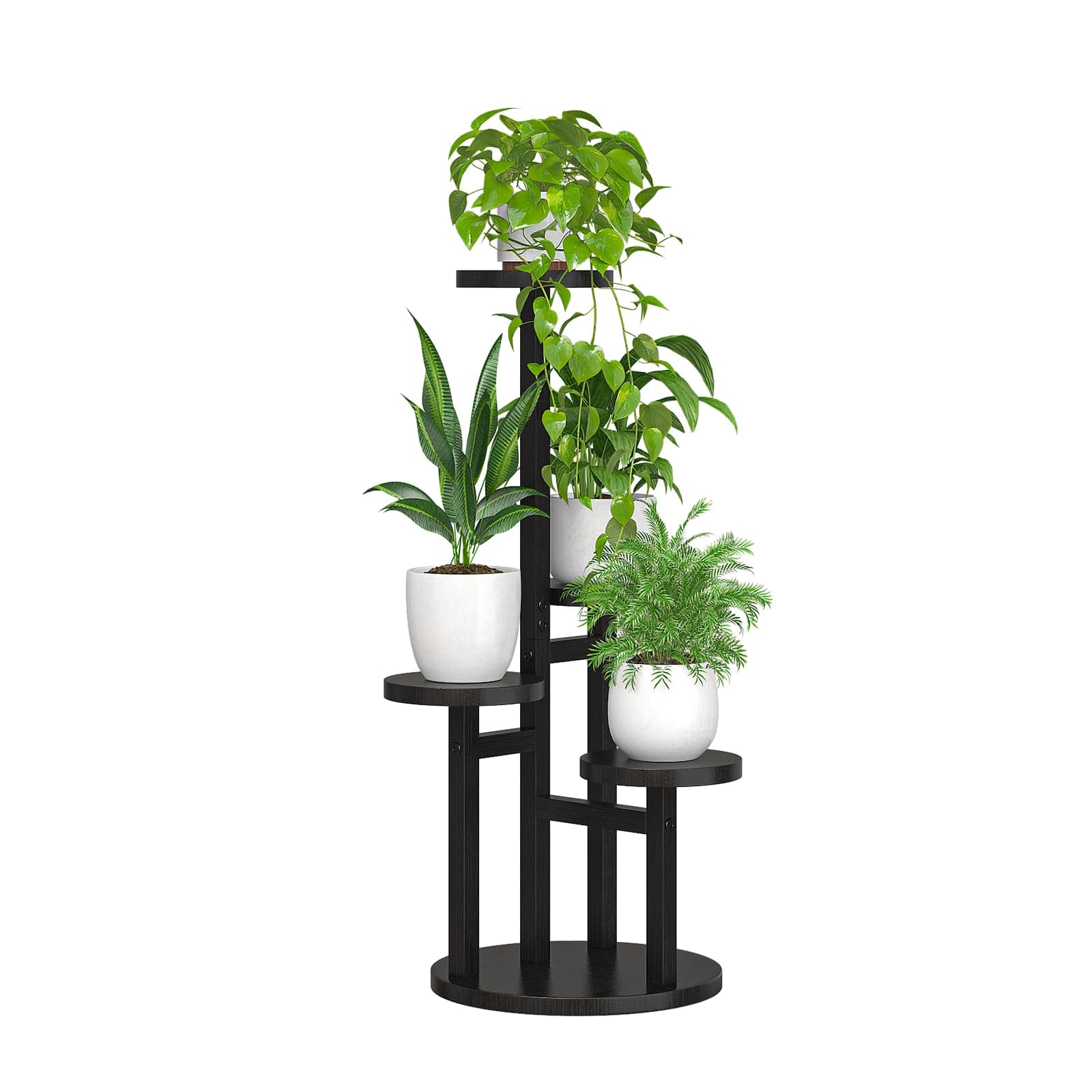Bamworld Indoor Tiered Corner Plant Table