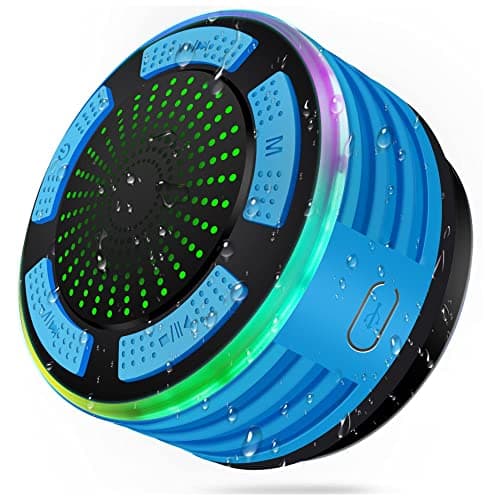 BassPal IPX7 Waterproof Shower Speaker
