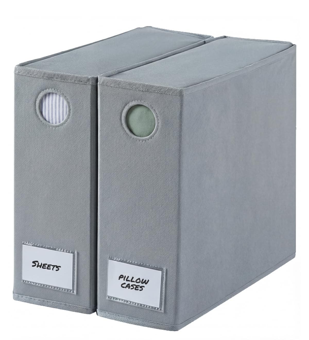 Bed Sheet Organizer 4 Pack - No Insects Entry Linen Closet Organizers