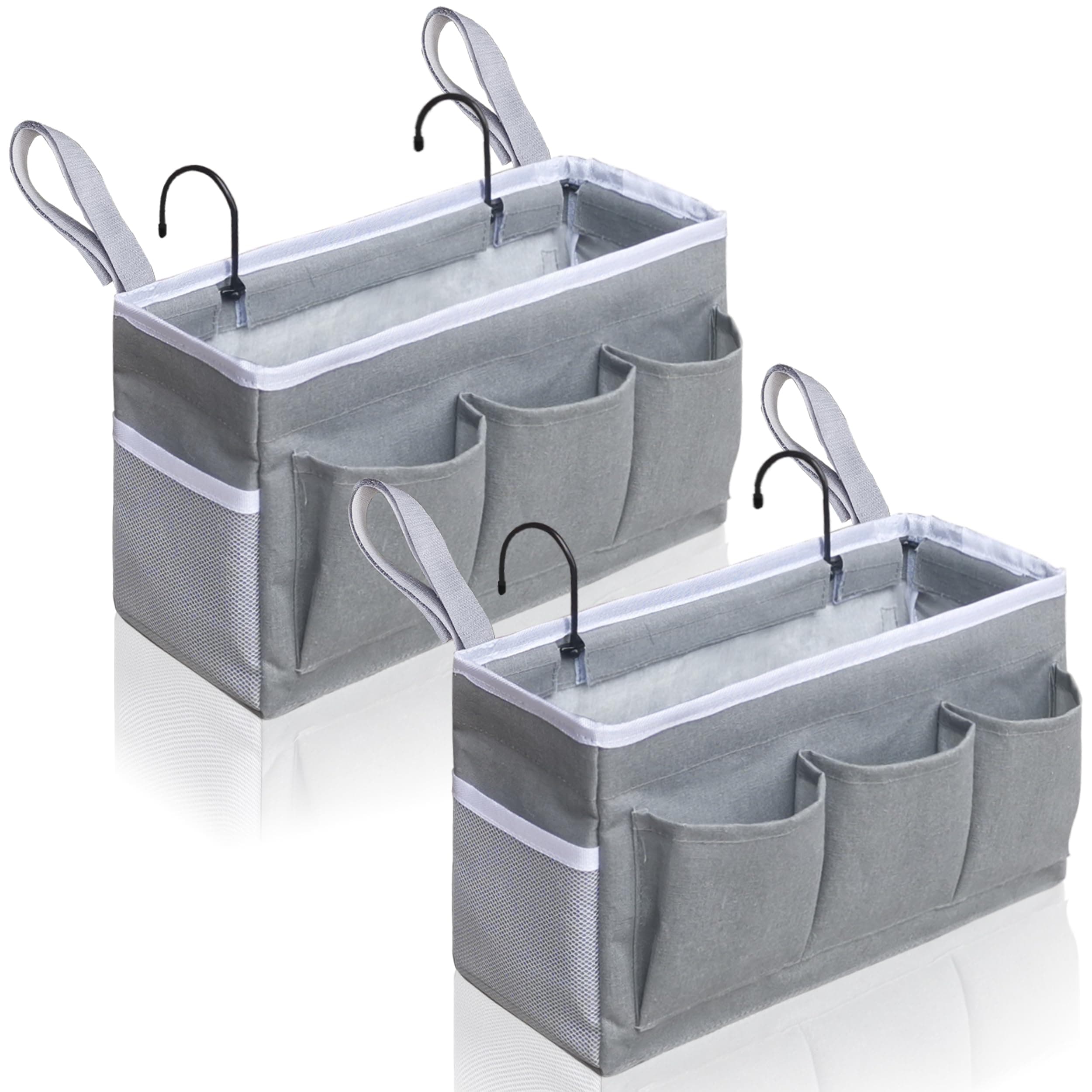 Bedside Hanging Organizer with Multiple Pockets