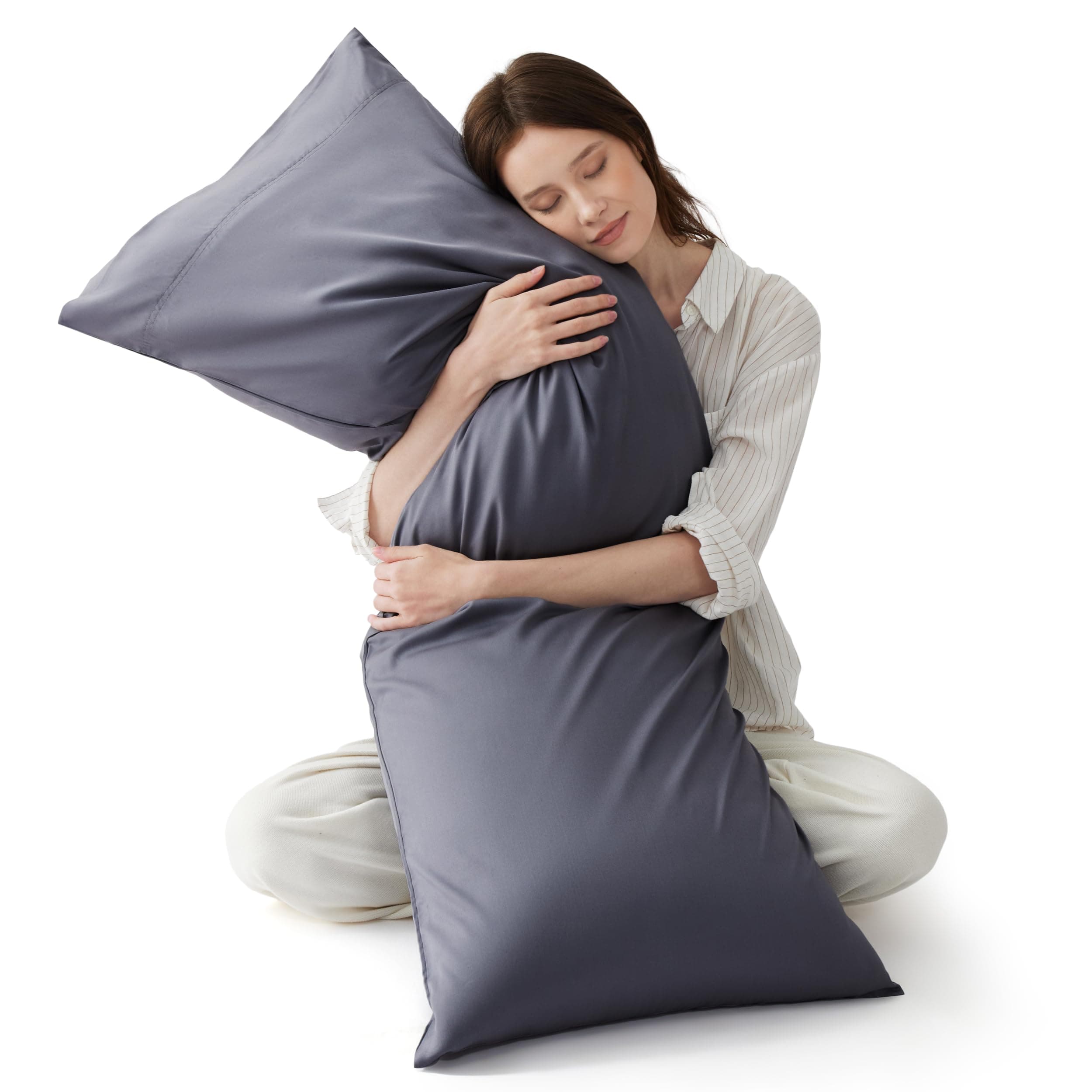 Bedsure Cooling Body Pillow Cover - Rayon from Bamboo