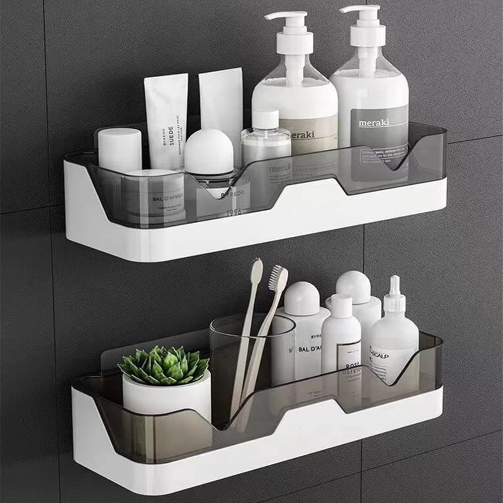 BLYPHOO Adhesive Shower Caddy 2-Pack Premium