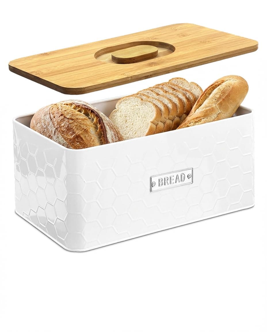 BOKUGE Farmhouse Bread Box