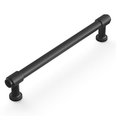 Cabinet Hardware Black Drawer Pulls 10 Pack