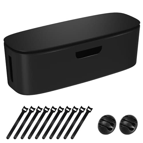 Large Cable Management Box with Lid