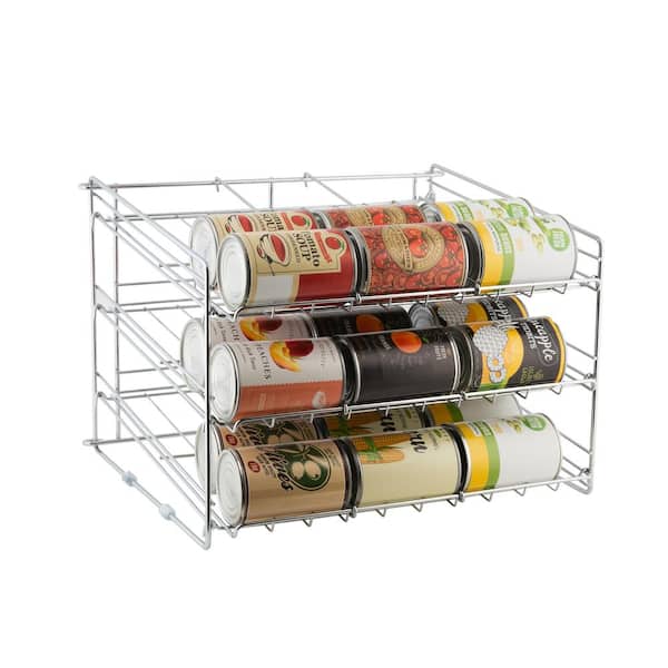 SimpleHouseware Stackable Can Rack Organizer