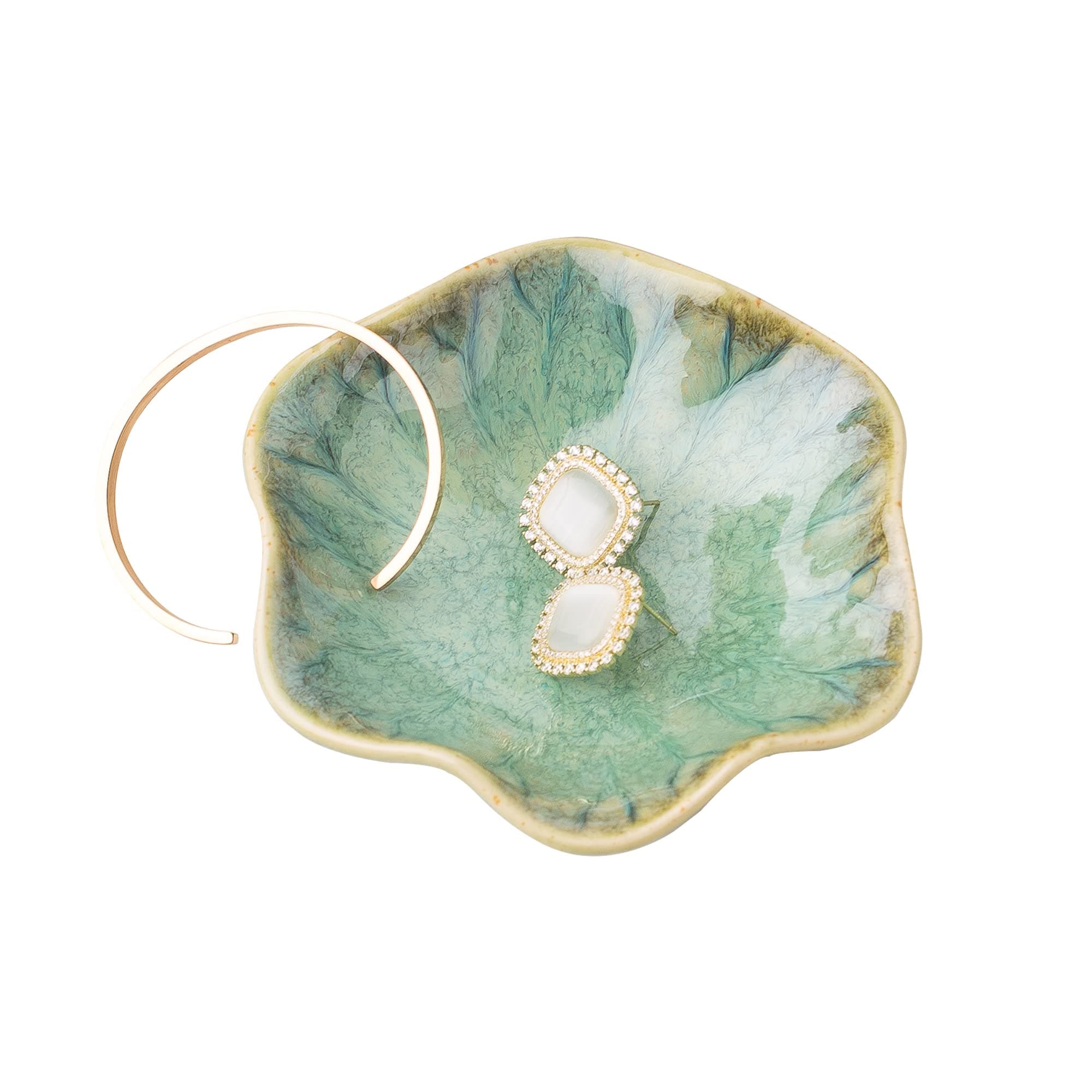 Ceramic Trinket Tray for Jewelry