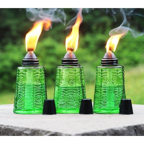 Citronella Candle Set in Decorative Tins