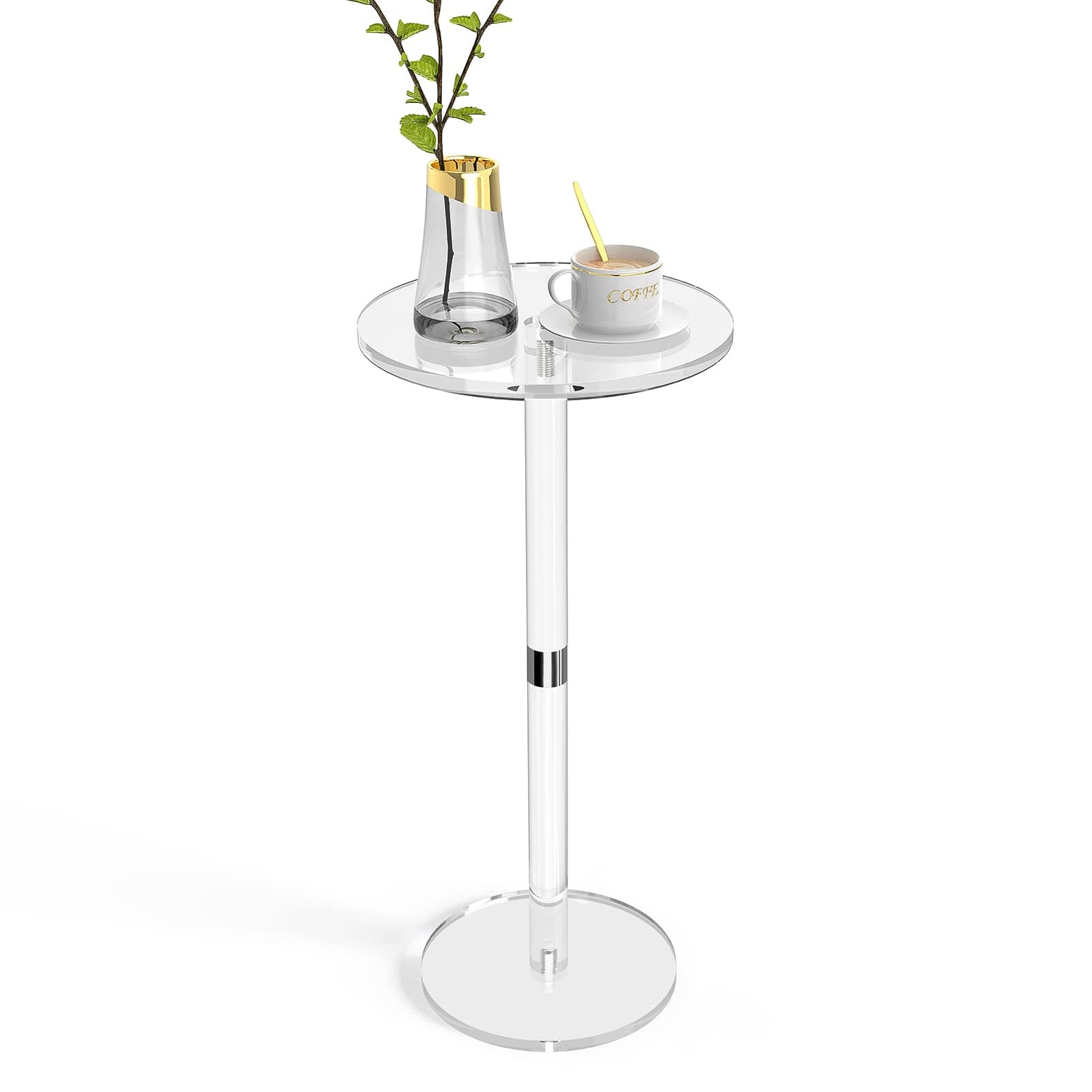Clear Acrylic Side Table