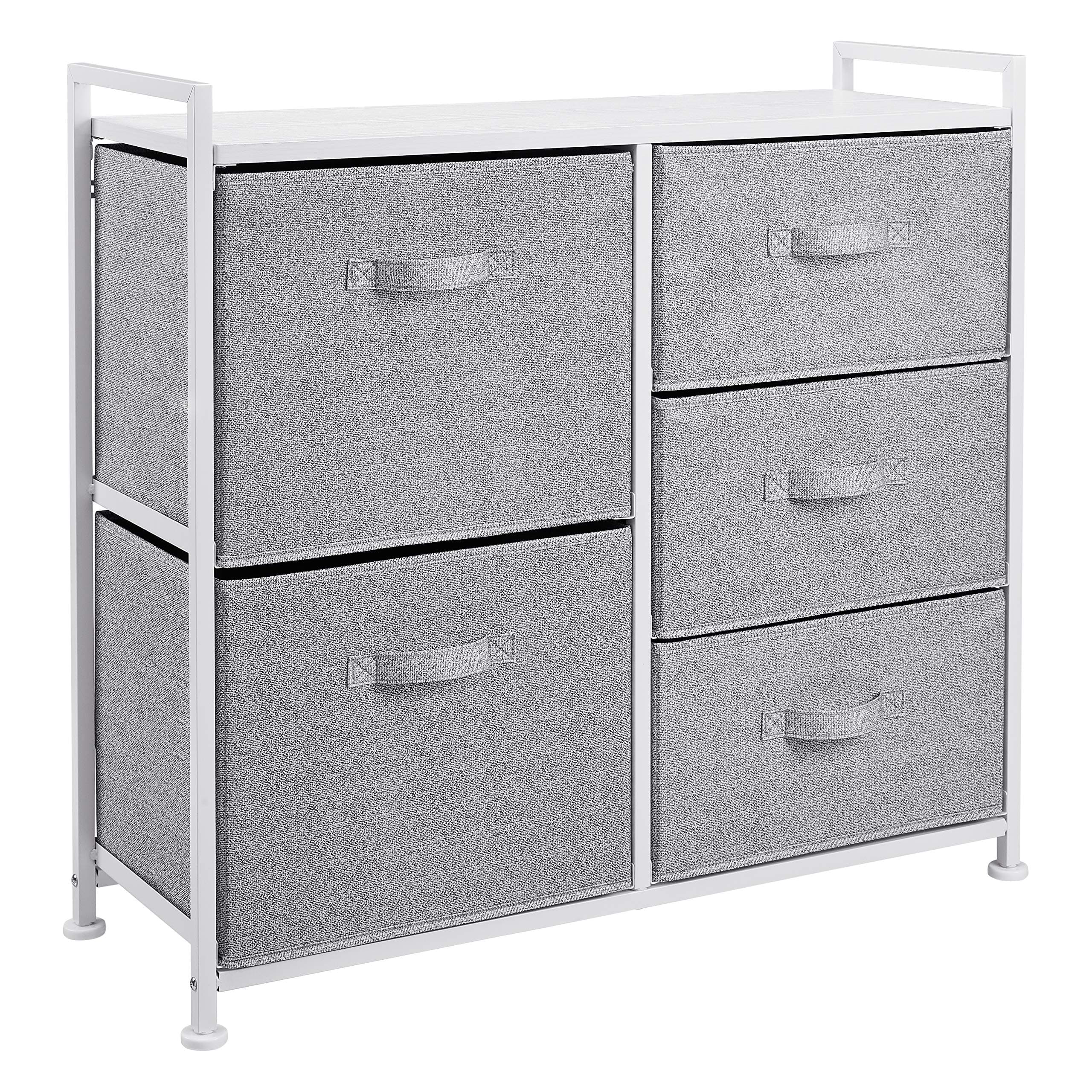 Clear Acrylic Stackable Cabinet Shelves Set of 2