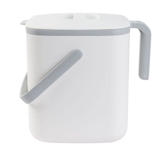 Countertop Compost Bin with Charcoal Filter 1.3 Gallon