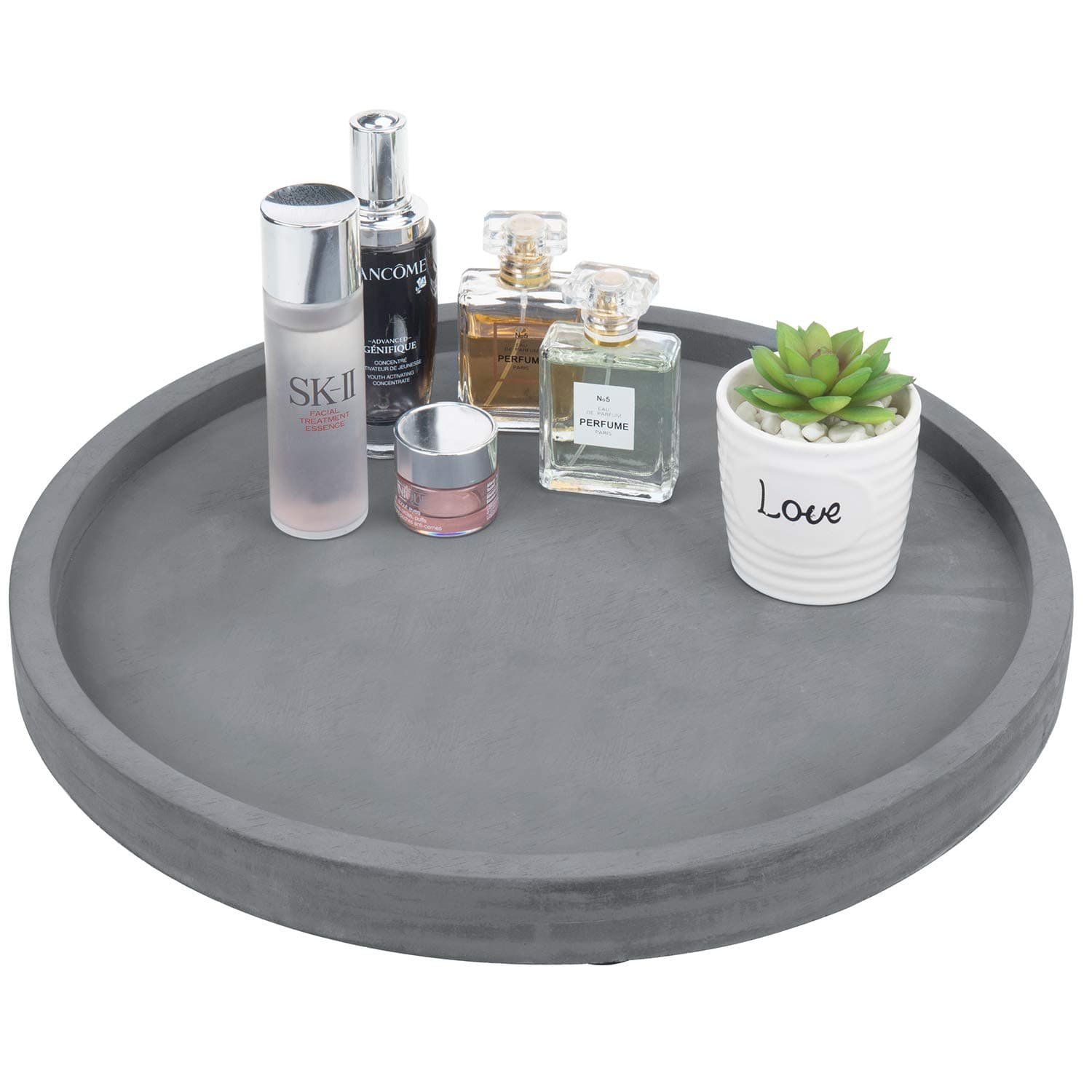 Concrete Vanity Tray (Warm Travertine Tone)
