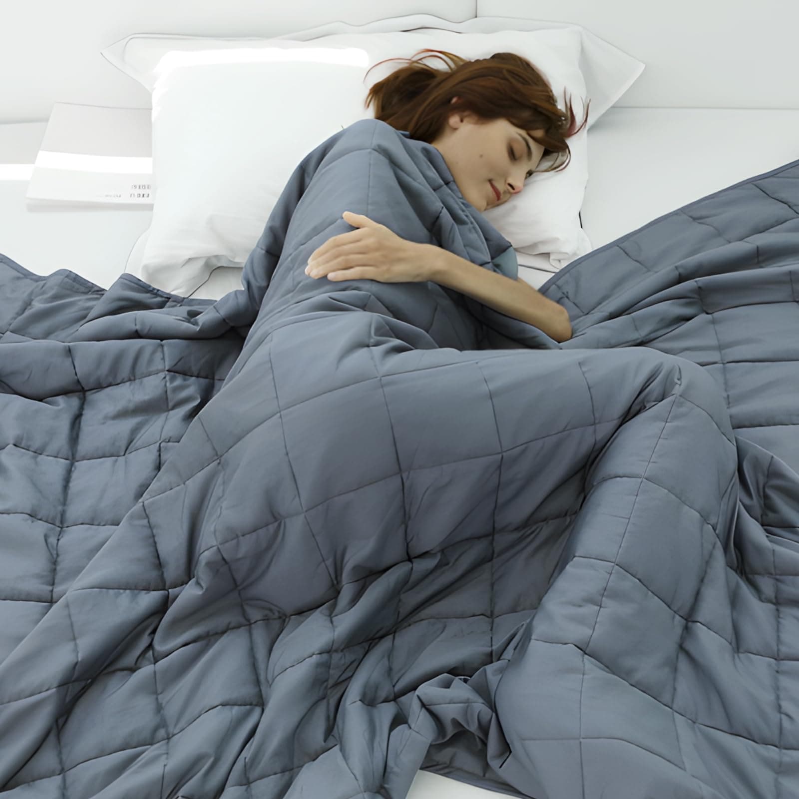 Bamboo Cooling Weighted Blanket (15 lb)