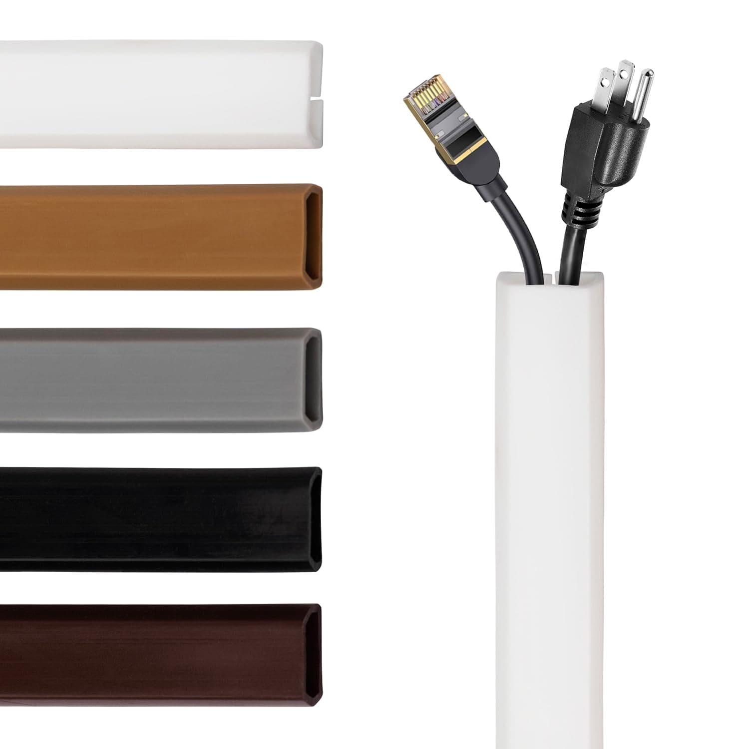 Paintable Cord Cover Raceway Cable Hider