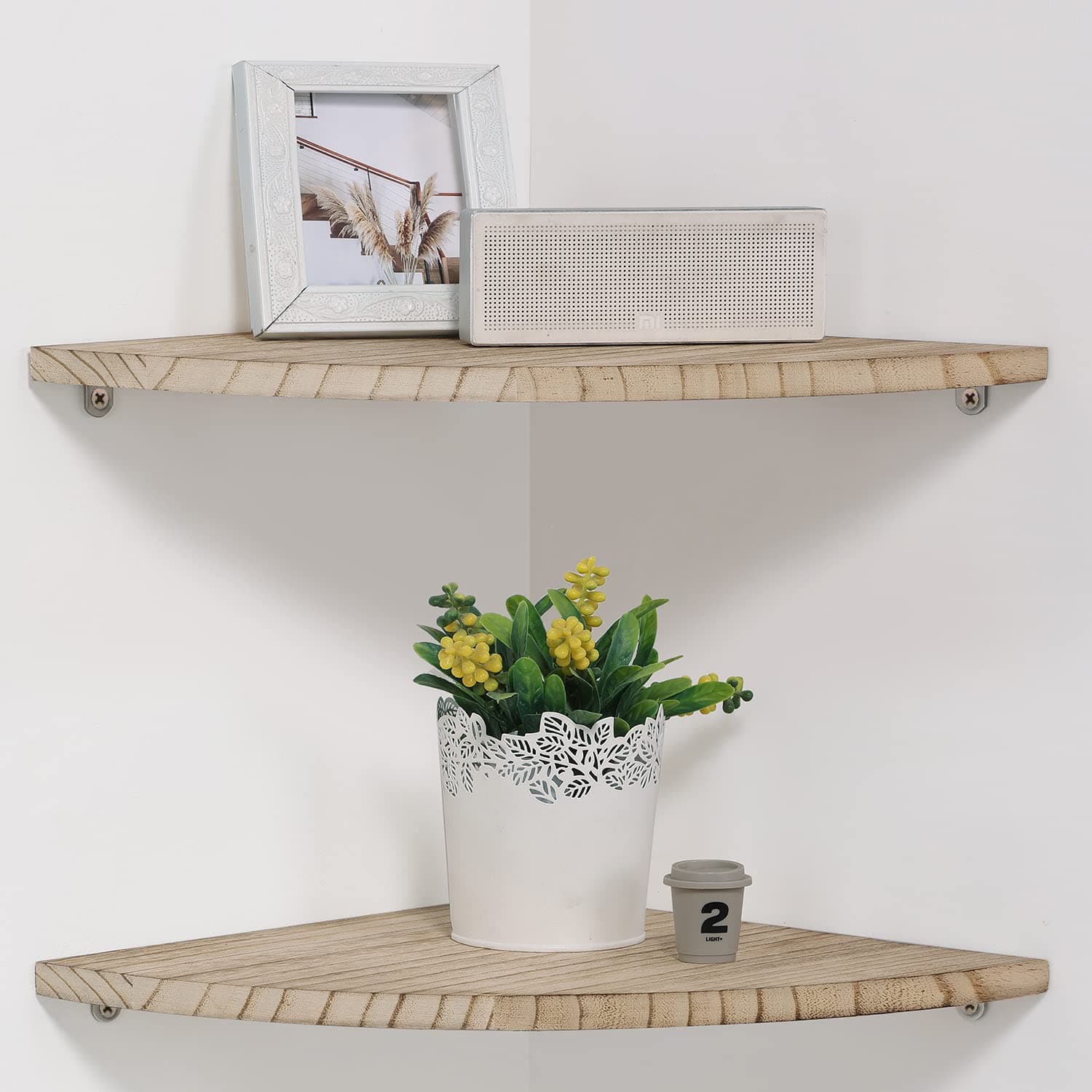 Corner Floating Shelf