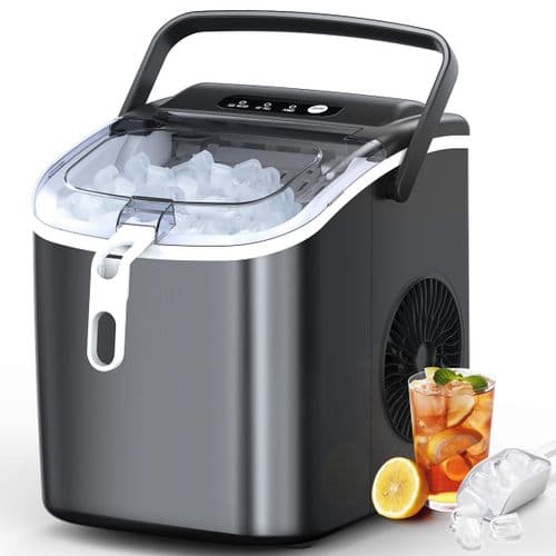 COWSAR Ice Maker Countertop with Self-Cleaning