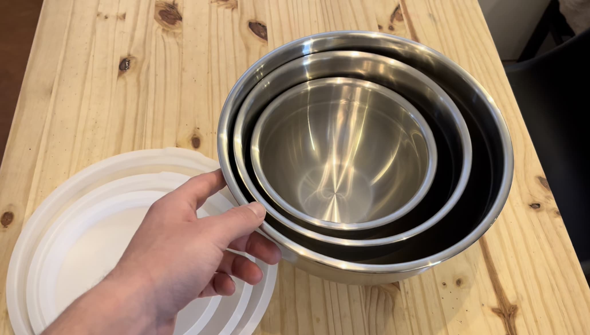 Cuisinart Stoneware Mixing Bowls with Pour Spout