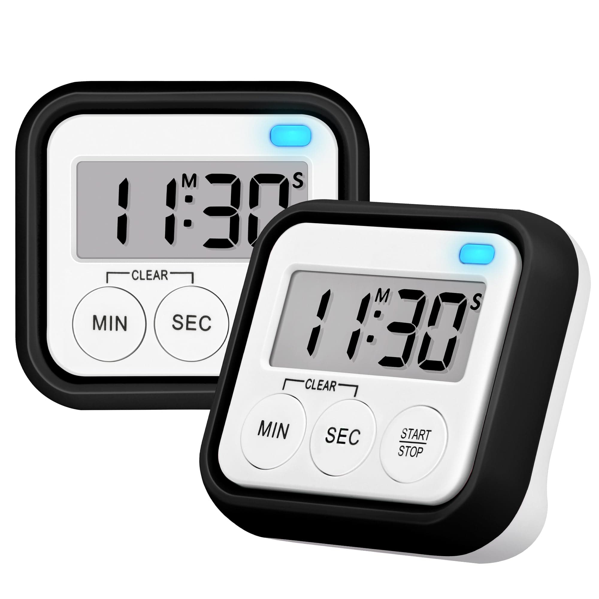 Digital Kitchen Timer (Magnetic, Dual Channel)