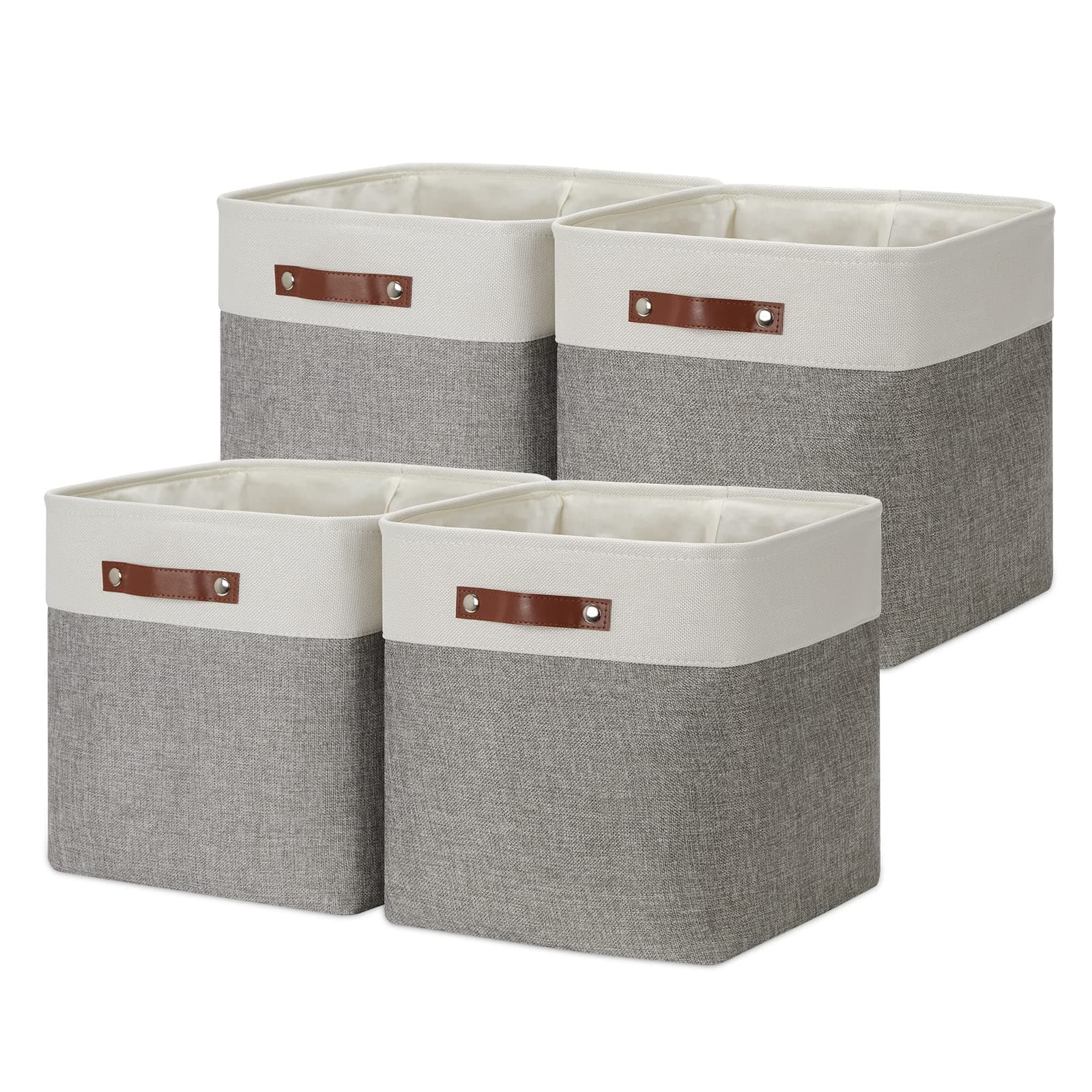 DULLEMELO Bed Sheet Organizers and Storage - Set of 6 Foldable
