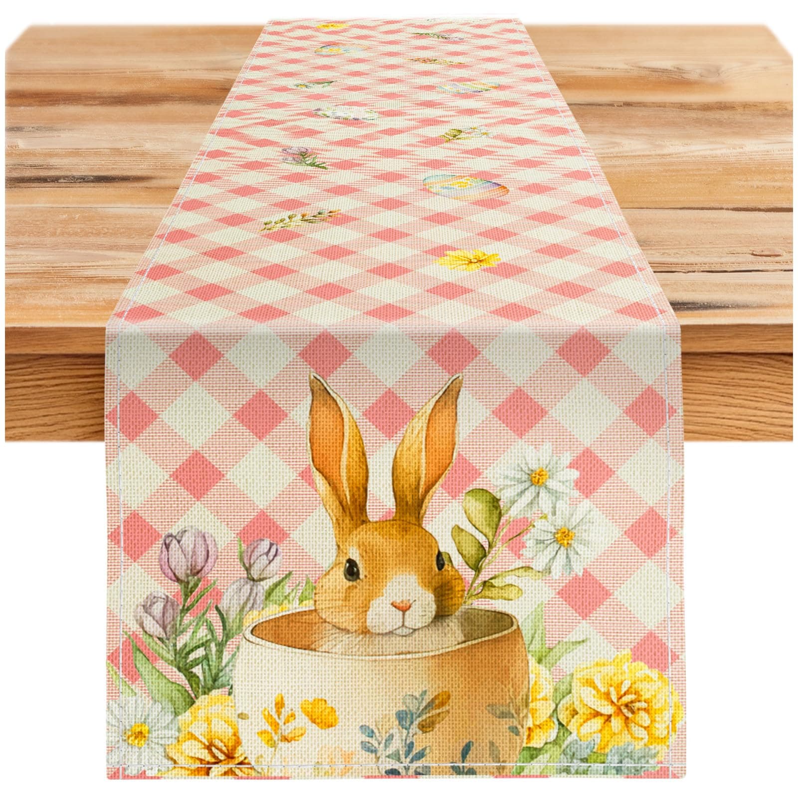 Spring Floral Table Runner