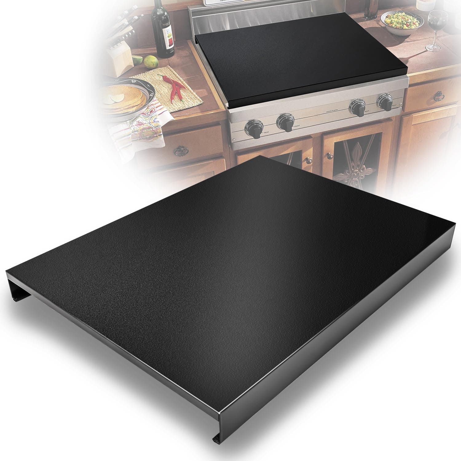 Flat Stove Cover for Electric Glass Top Ranges