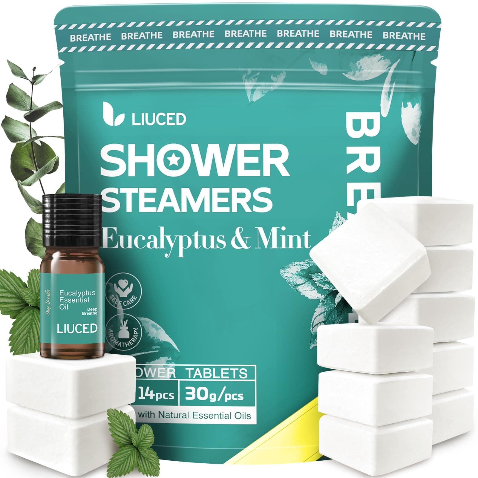 SWCANDY Shower Steamers Gift Set 8-Pack