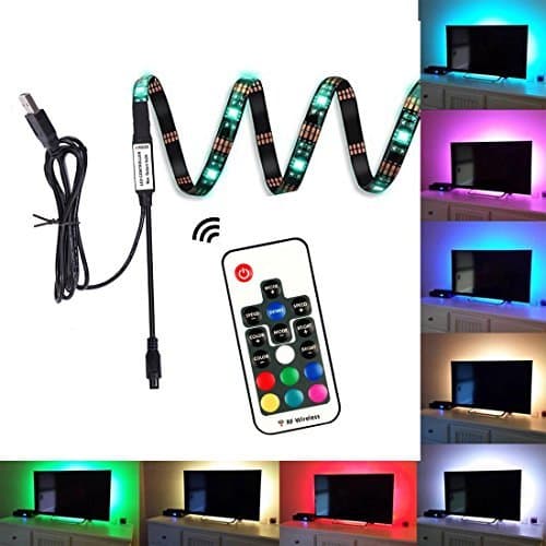 EveShine RGB TV Bias Lighting Kit with Remote - Up to 60 in.