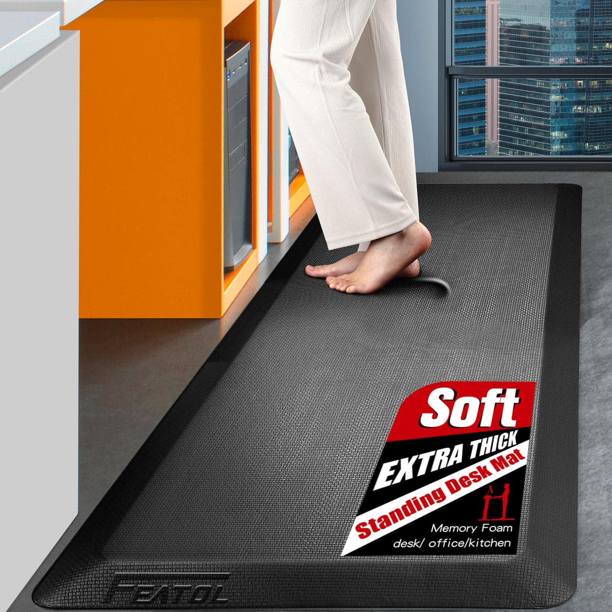 1 Inch Extra Thick Anti Fatigue Floor Mat