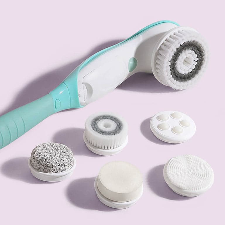 Fancii 7-in-1 Waterproof Electric Body and Facial Cleansing Brush