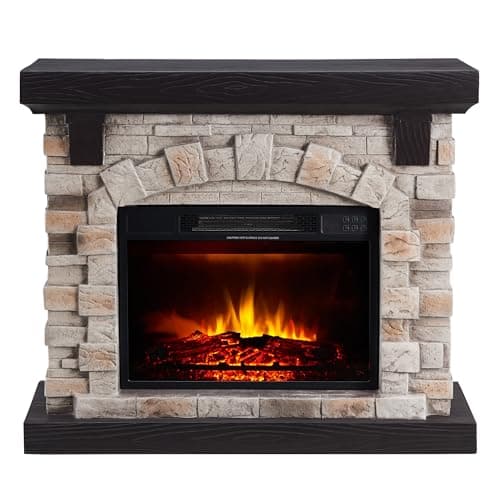 Farmhouse Wood Fireplace Surround