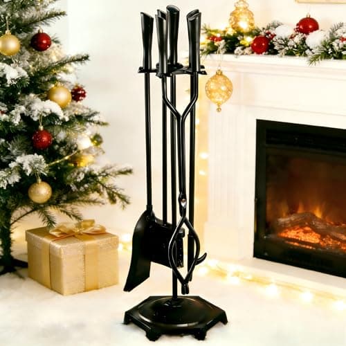 Fire Beauty 5-Piece Woodstove Fireplace Tools Set