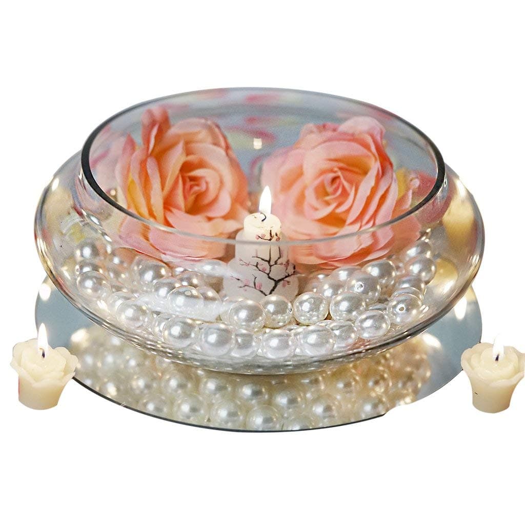 Floating Candle Glass Bowl Centerpiece