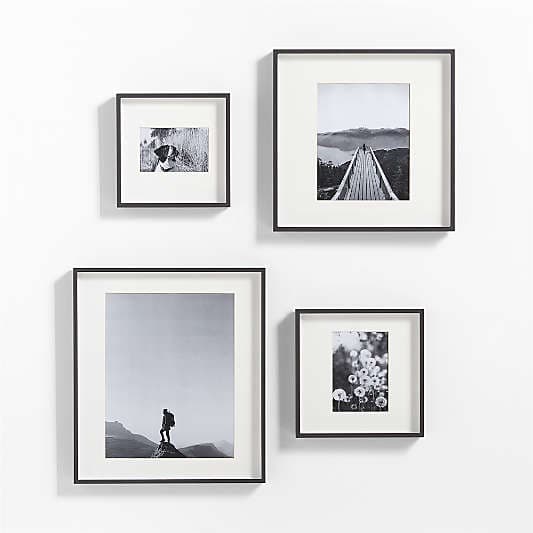 Gallery Wall Frame Set (7 Frames with Template)
