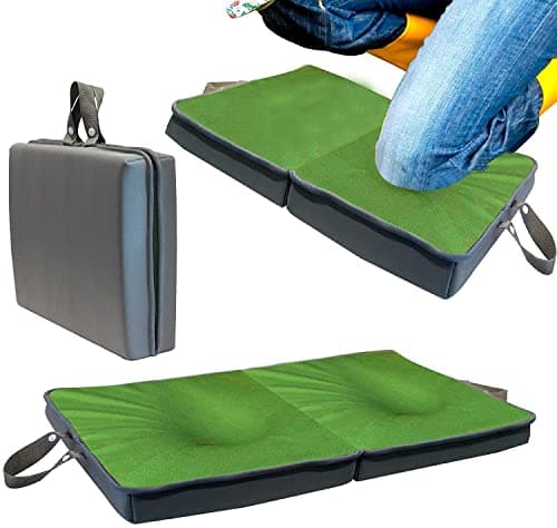 Memory Foam Garden Kneeler Pad with Handles