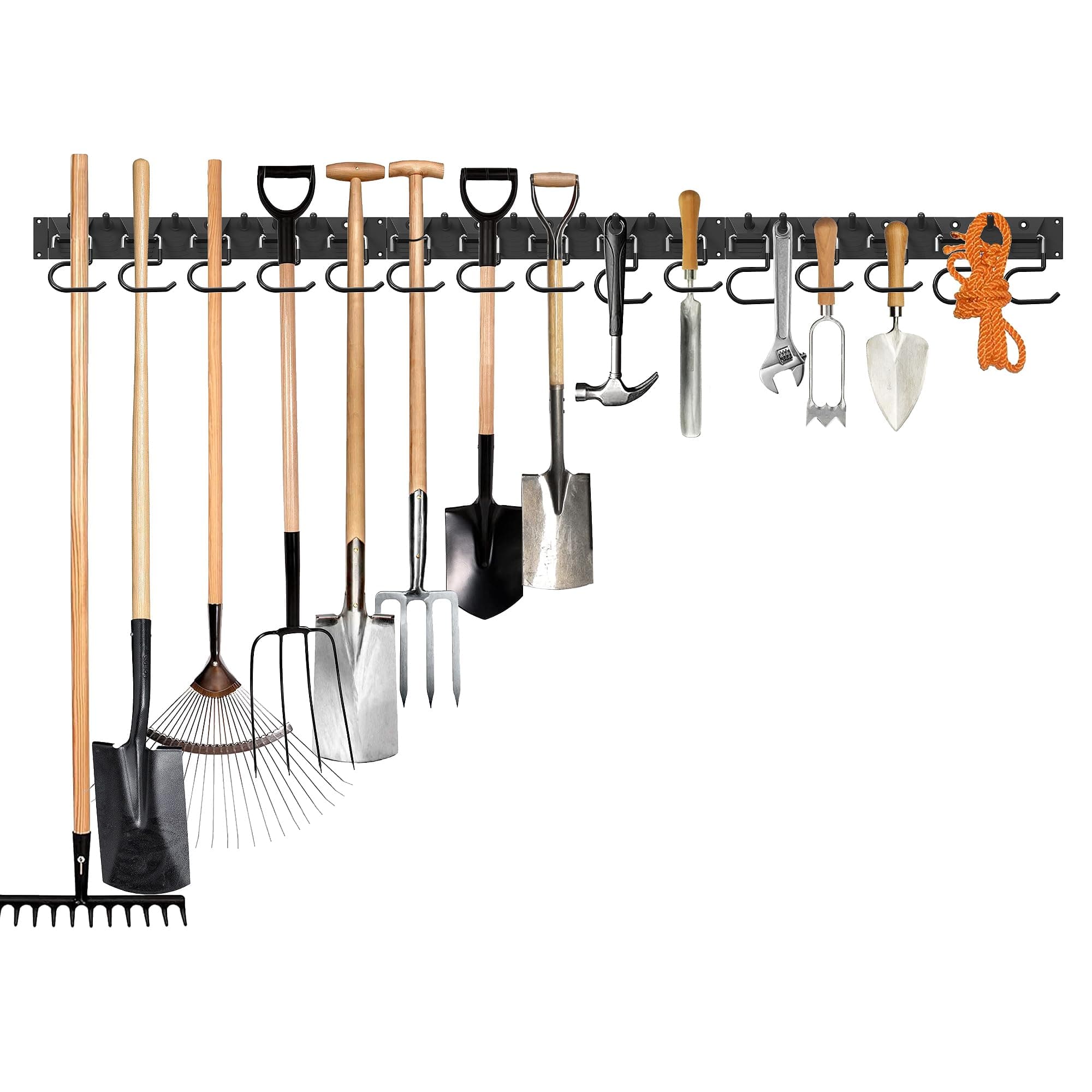 GARLWOLEX 34 in. Garden Tool Organizer with Non-Slip Rubber Grips