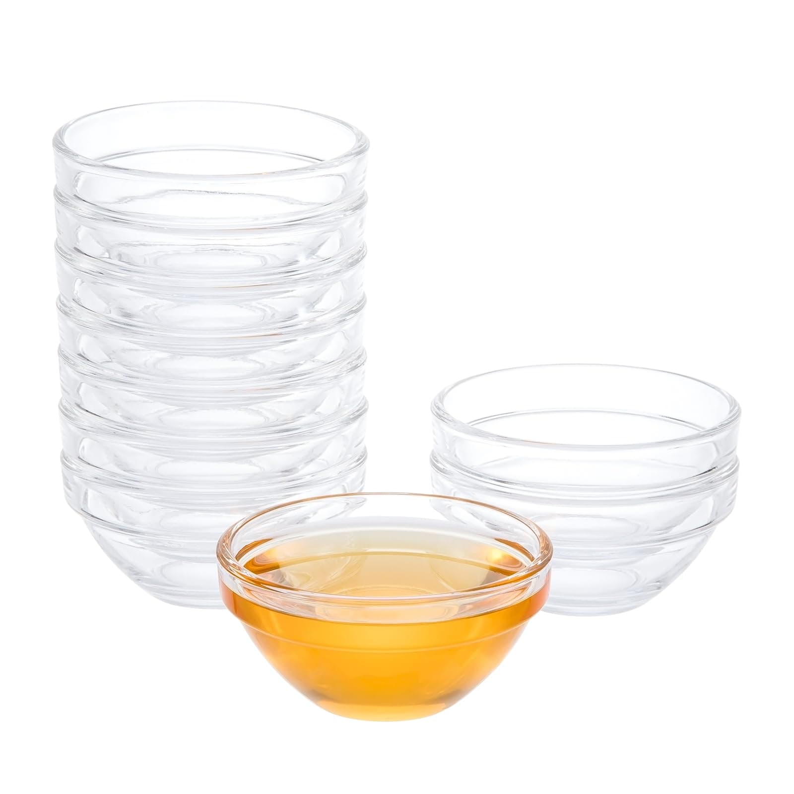 Glass Pinch Bowl Set for Prep